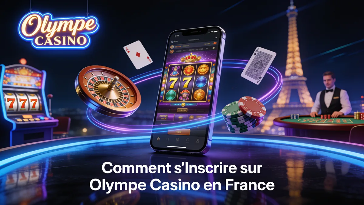 Comment s'Inscrire sur Olympe Casino en France : guide olympe casino pour les joueurs en France
